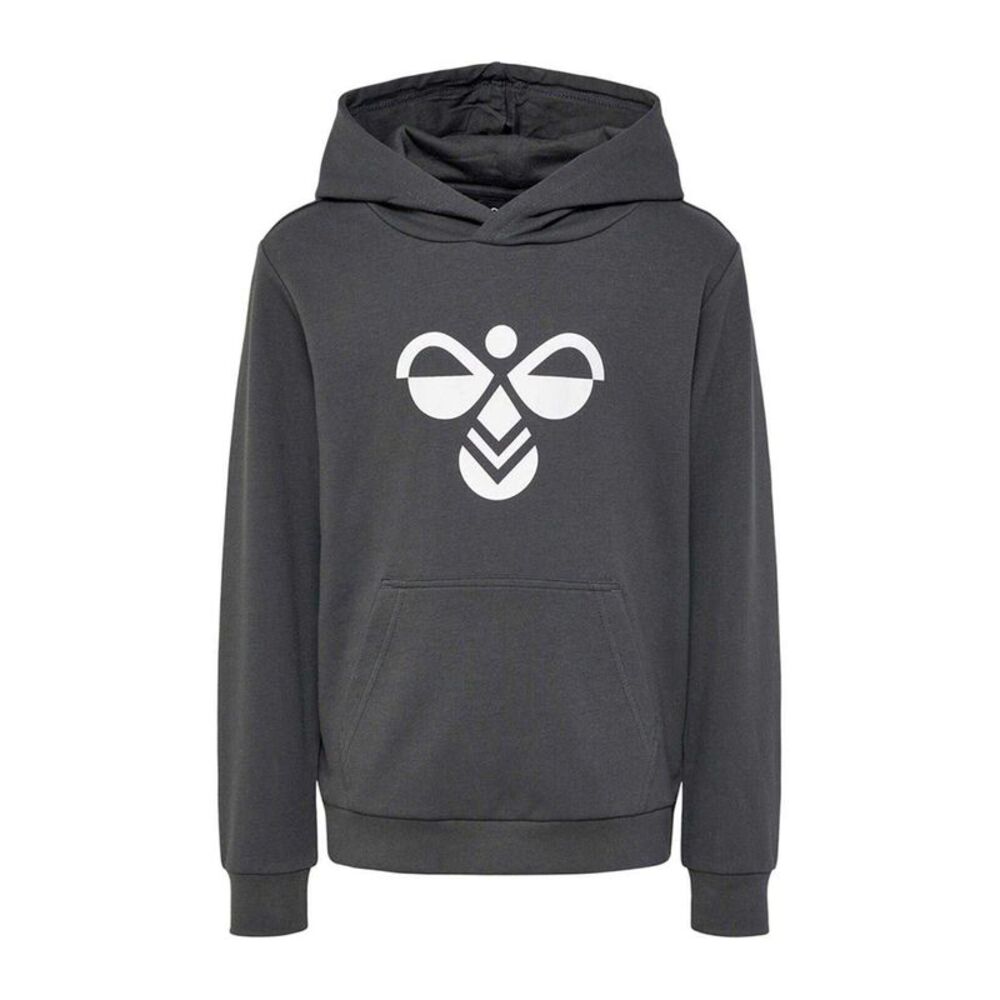 Hummel Childrens/Kids Cuatro Logo Hoodie / Gray